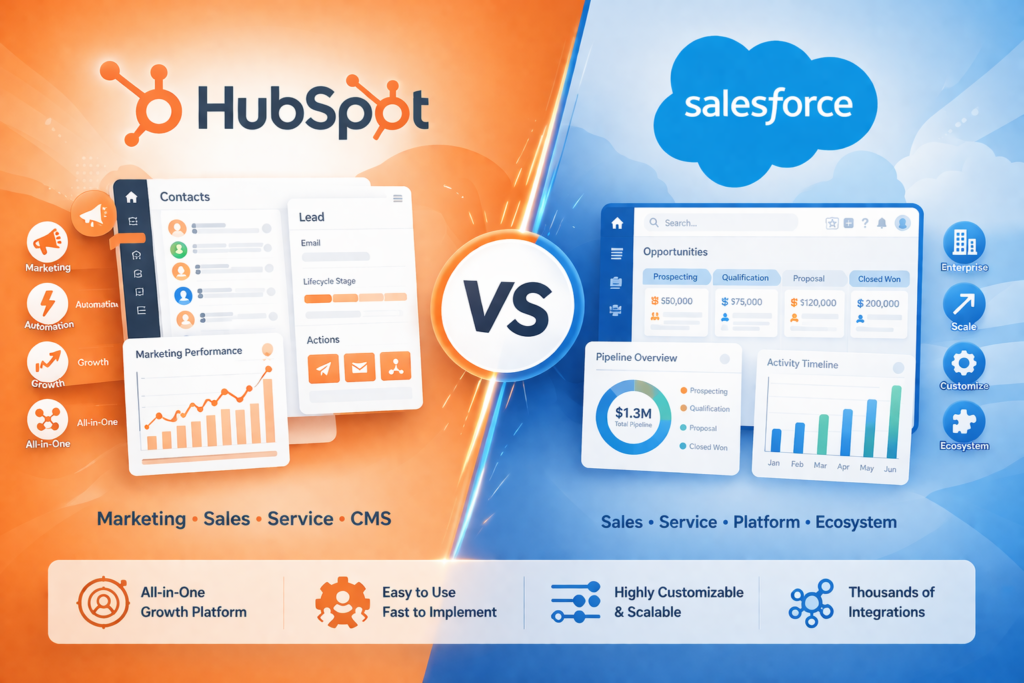 hubspot salesforce partner vs end user classification criteria