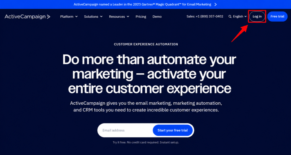 ActiveCampaign Login 
